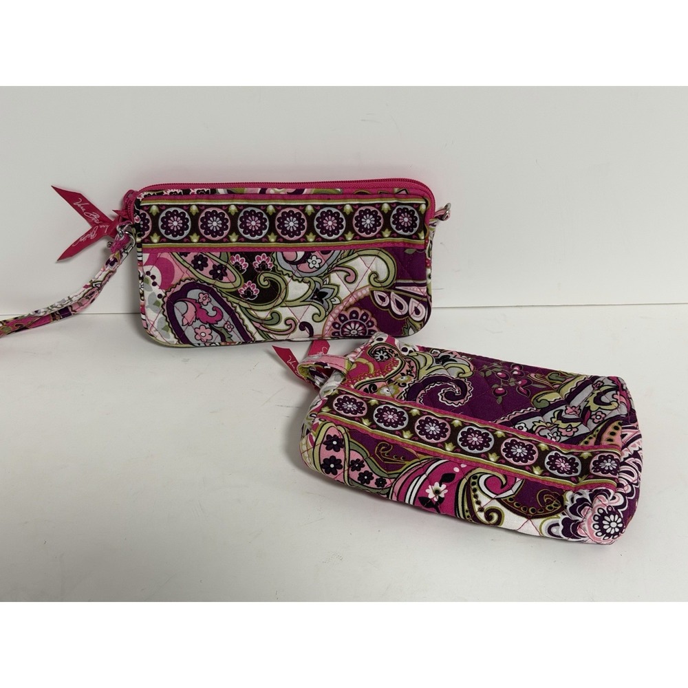 Vera Bradley, Wristlet/Wallet & Makeup‎ Bag, Pink/Purple